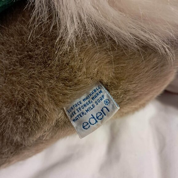 EDEN BEATRIX POTTER PETER RABBIT AND MRS RABBIT CHRISTMAS PLUSH SET COLLECTIBLE - Picture 3 of 5